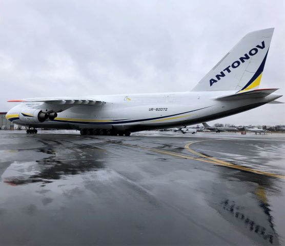 Antonov An-124 Ruslan (UR-82072) - 12/22/2021