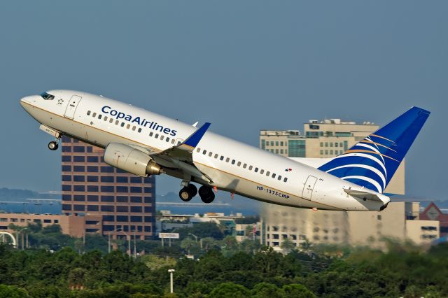 Boeing 737-700 (HP-1375CMP) - 8/8/2015. Flight CM229 on a morning departure headed to Tocumen Intl. (MPTO).