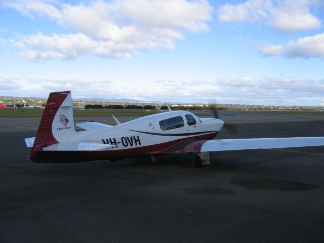 Mooney M-20 (VH-OVH) - Formerly N475SP s/n 29-0353 exported to Australia March 2006.