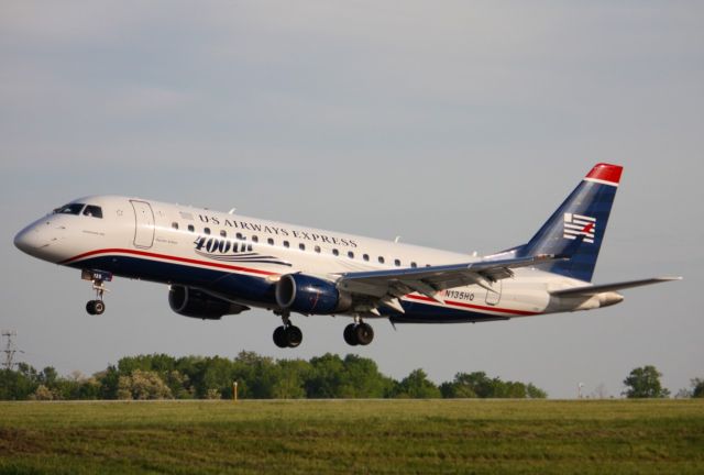 Embraer 170/175 (N135HQ) - US Airways Express with 400th E170 paint scheme