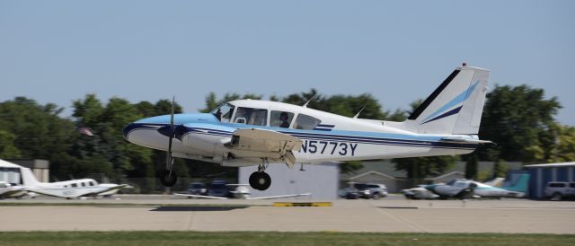 Piper Aztec (N5773Y) - Saw this plane last year, still looking good! On flightline