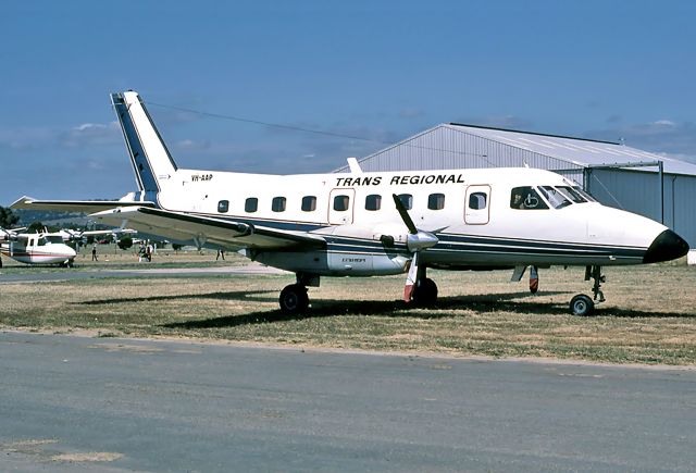 VH-AAP — - TRANS REGIONAL - EMB-110P1 BANDEIRANTE - REG VH-AAP (CN 110208) - PARAFIELD AIRPORT ADELAIDE SA. AUSTRALIA - YPPF 17/10/1982