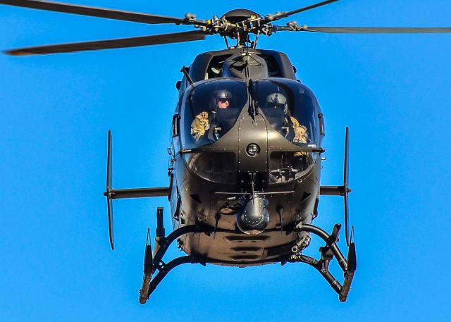 KAWASAKI EC-145 (1272265) - 12-72265 Eurocopter UH-72A Lakota United States Army Serial 9591 - North Las Vegas Airport  KVGTbr /Photo: TDelCorobr /December 18, 2024