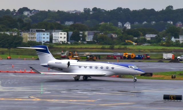 GULFSTREAM AEROSPACE G-7 Gulfstream G600 (N552RC) - Gulfstream Aerospace GVII-G600 N552RC in Boston 