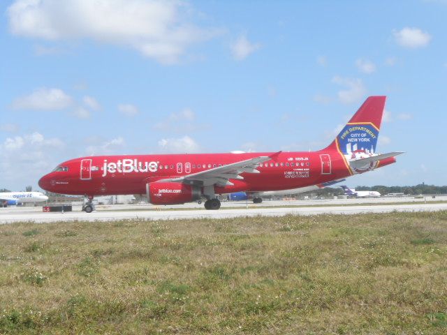 N615JB — - jetBlue FDNY Plane at Ft. Lauderdale on 4-12-14