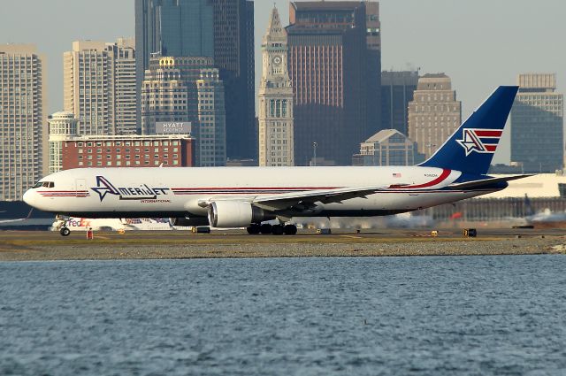 BOEING 767-300 (N316CM) - Amerijet operating for FedEx as FDX 647 to Memphis 