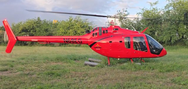N68EG — - Regular flight Bell 505