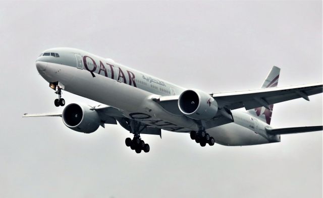 Boeing 777-200 (A7-BEG) - Qatar inaugural flight from DOHA - SEATTLE. 1-29-2021