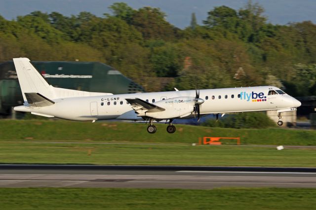 Saab 2000 (G-LGNR) - LOG6977 arriving from Inverness.