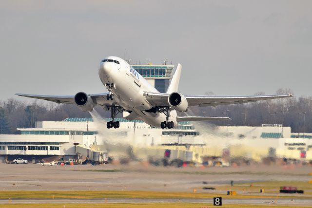 BOEING 767-200 (N255CM) - Departing runway 27 on 11-23-20 bound for SEA. Happy Thanksgiving to all of my spotter friends in the U.S. Those who have made it through 2020 have much to be Thankful for, and hopefully, we will still be around next Thanksgiving! Stay healthy to all my spotter friends around the globe!