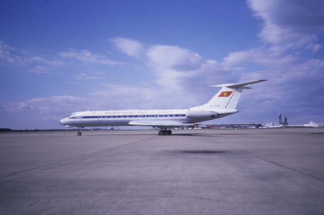 Tupolev Tu-134 (EX-65119) - Parked at Narita Intl Airport on 1996/11/13