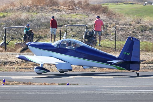Vans RV-7 (N611SE) - Taxing in Palo Alto, California