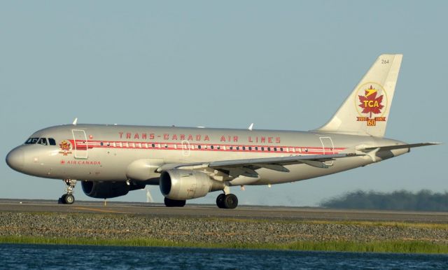 Airbus A319 (C-FZUH) - Air Canada Retro 