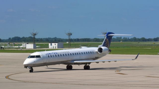 Canadair Regional Jet CRJ-700 (N788SK) - United Express Bombardier CRJ-702ER N788SK in Dayton 