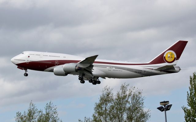 BOEING 747-8 (VQ-BSK) - b747-8zv bbj vq-bsk training at shannon 5/5/16.