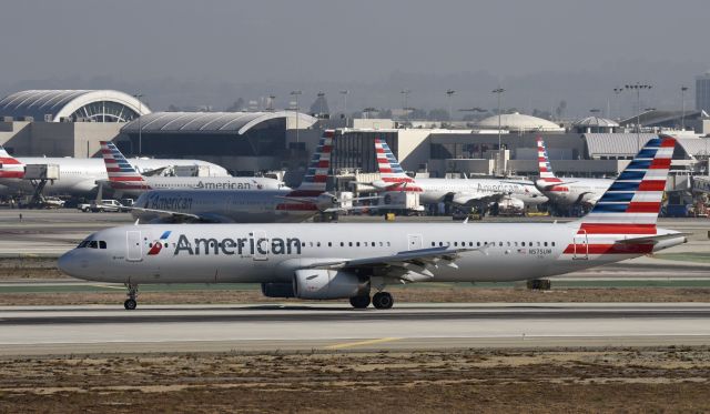 Airbus A321 (N575UW) - Arrived at LAX on 25L