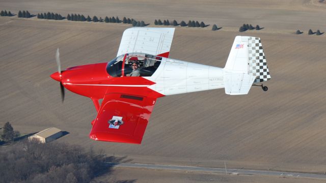 Vans RV-7 (N777RV) - Paint scheme based on the VAF - Van's Air Force logo.