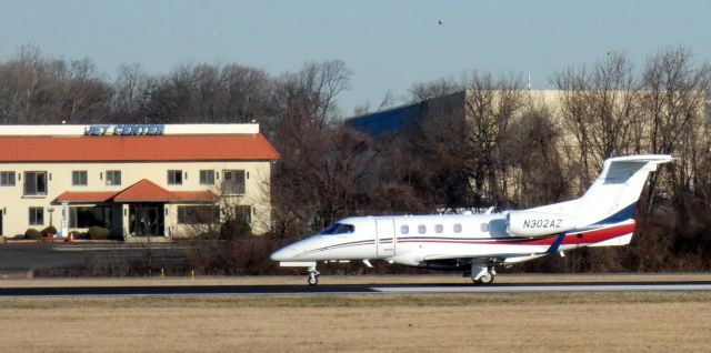 Embraer Phenom 300 (N302AZ) - On the roll for departure is this 2012 Embraer Phenom 300 from the Winter of 2022.