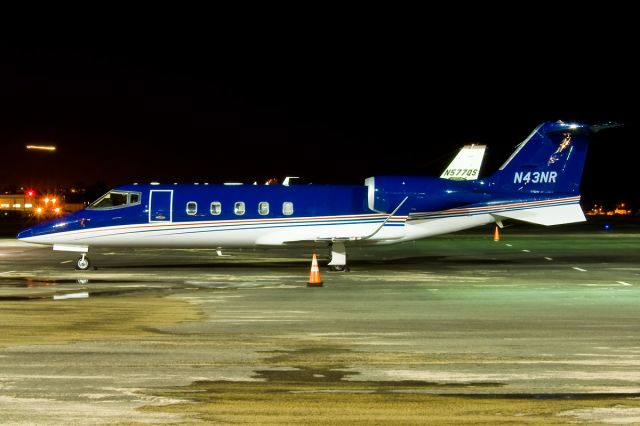 ORLICAN L-60 Brigadyr (N43NR) - The 3rd ever upload of N43NR under the lights @ KBOS Logan Airport on FlightAware.Com !