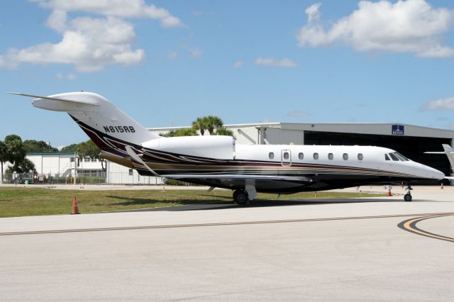 Cessna Citation X (N815RB) - Seen here on 20-Oct-18.