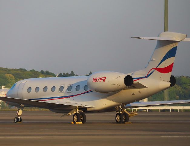 Gulfstream Aerospace Gulfstream G650 (N871FR) - Photo taken on May 10, 2023.