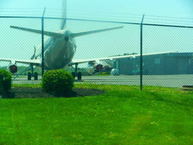 Boeing 737-200 (VP-CDA) - VP-CDA, The B737-200 Who Is Now Stored At Baltimore ;( sits on the Ramp at Manassas Airport in May 2018 