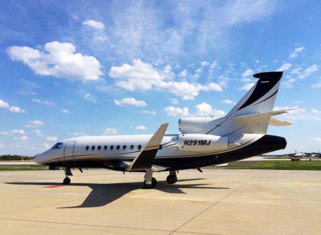 Dassault Falcon 900 (N291MJ) - Falcon 900EX upgraded with winglets.