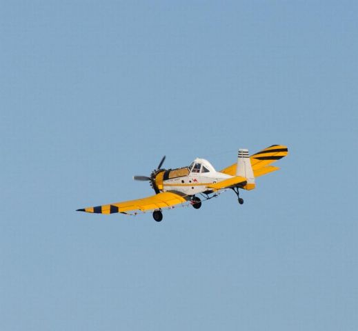 C-GRBM — - Taking off runway 26 Goose Bay.  Pezetel M18A Dromader made in Poland.