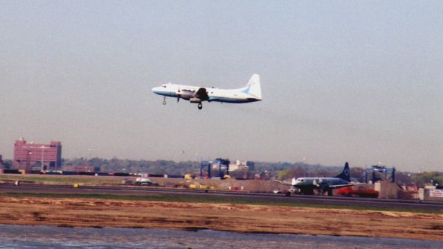 CONVAIR CV-580 (N39) - The two FAA Convair 580s were doing flight testing - go arounds.