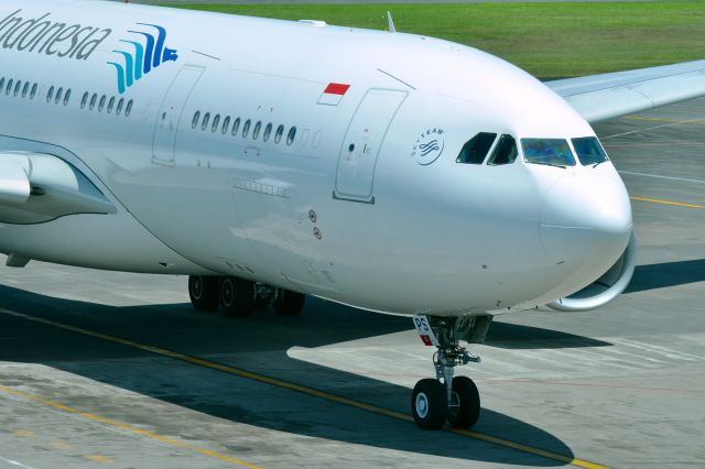 Airbus A330-200 (PK-GPS) - 3rd April, 2014, Denpasar, Bali