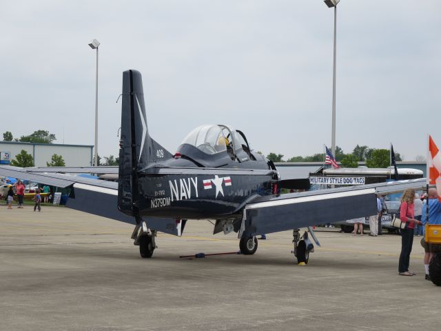 North American Trojan (N379DM) - North American T-28F Trojan @ Indy Metro 2015