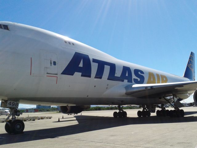 — — - receiving flight Beyonce's cargo