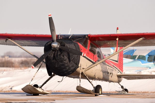 C-GOPS — - This 1968 Cessna A185E Skywagon parked at Yorkton. Wish i could have got a photo of it coming or going. O well, Ill take what I get. 