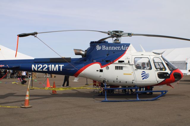 Eurocopter AS-350 AStar (N221MT) - Helicopter on display 