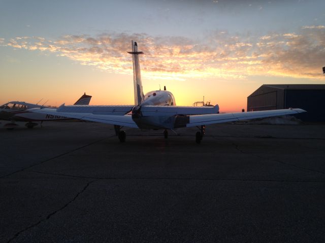 Beechcraft Bonanza (33) (N5821K) - "Baby Blue", as we called her. Best Debonair I've ever flown. 