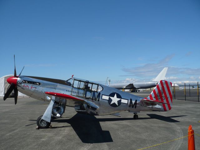 North American P-51 Mustang (N251MX) - Collings Foundations P-51 C Betty Jane. Paine Field, Everett, WA on 6/23/10