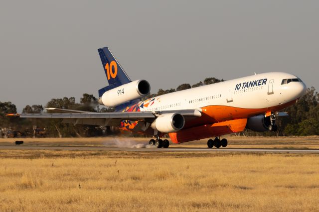 McDonnell Douglas DC-10 (N603AX) - Shot taken on E Street, Rio Linda 