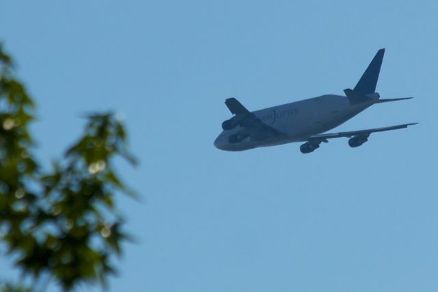 N7188A — - Finally caught the big whale on final approach to JFK - 22R, over Long Island - July 17, 2014