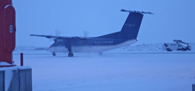 de Havilland Dash 8-100 (NVC301) - In Iqaluit, Nunavut on Feb 1, 2016