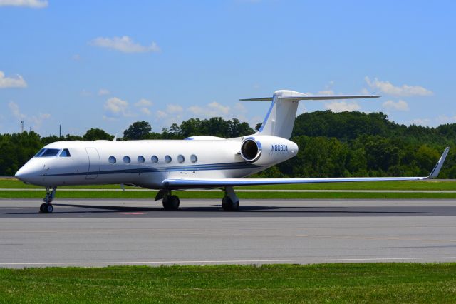 Gulfstream Aerospace Gulfstream V (N809DA) - TRT EQUITY ADVISORS LLC (Omni Hotels) at KJQF - 8/7/18