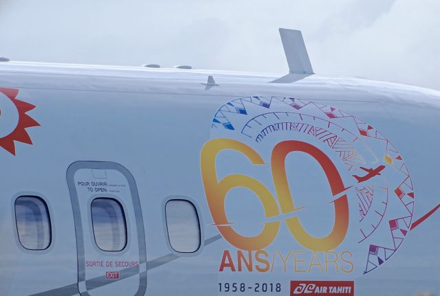 Aerospatiale ATR-72-600 (F-ORVT) - 60th anniversary titles