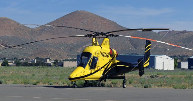 KAMAN K-Max (N40HX) - Helicopter Express' 2019 Kaman K-1200 (Kaman Aerospace) on the Stellar Aviation apron at KCXP.