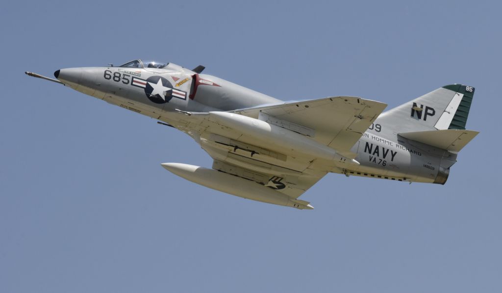 SINGAPORE TA-4 Super Skyhawk (N49WH) - Airventure 2019