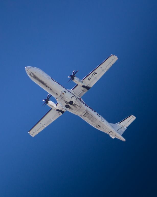 Aerospatiale ATR-72-600 (9Y-TTB) - Last Caribbean Airlines aircraft with the old titles 