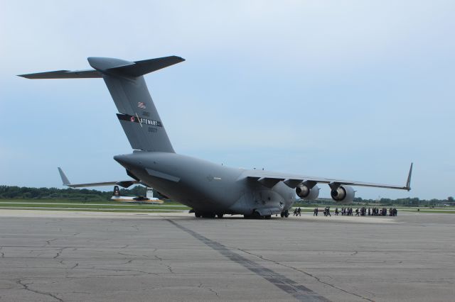 Boeing Globemaster III — - Dropping off T-Birds Ground Crew and support equipment.