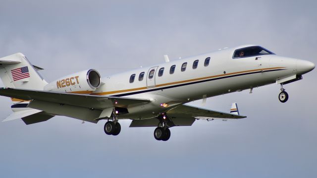 Bombardier Learjet 75 (N26CT) - “N26CT”br /br /CTE Management’s 2020 (Bombardier) Learjet 75, SN 533, on short final for 5L at KIND. 5/3/23