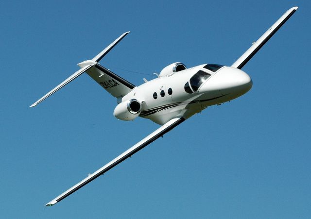 Cessna Citation Mustang (ZK-LCA) - On display at Hastings where this aircraft is based