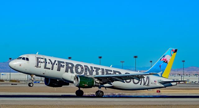 Airbus A320 (N223FR) - N223FR Frontier Airlines 2006 Airbus A320-200 - cn 2695 - Las Vegas - McCarran International (LAS / KLAS)br /USA - Nevada,  January 7, 2018br /Photo: TDelCoro