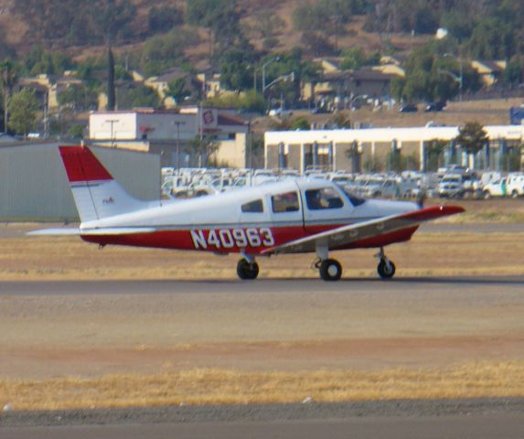 Piper Cherokee (N40963) - Another view of this one.