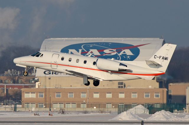 Cessna Citation Excel/XLS (C-FAMI) - A Cessna Citation Excel departing RWY 24L on 17 Jan 2018.